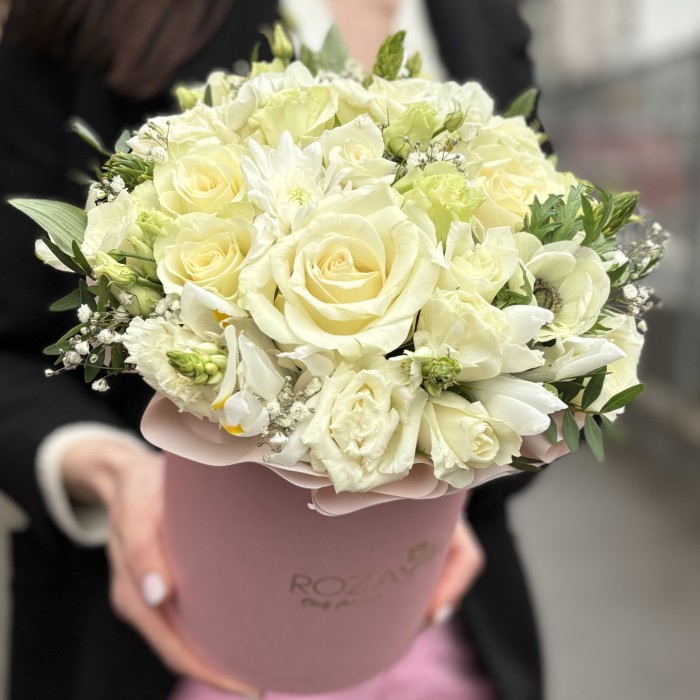 Коробка белый MIX