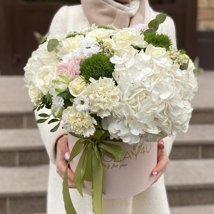 Коробка с цветами Волшебный сад