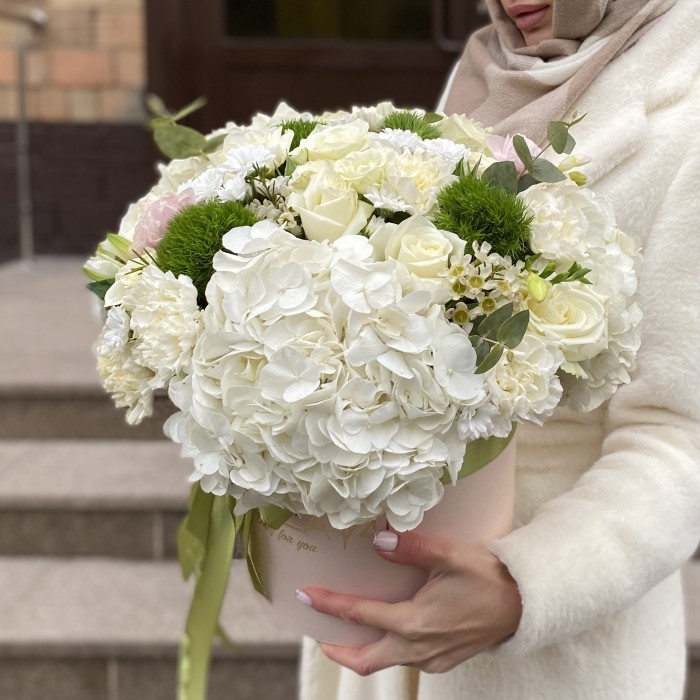 Коробка с цветами Волшебный сад