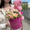 Коробка с цветами для детей Ягодка