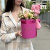 Коробка с цветами для детей Ягодка