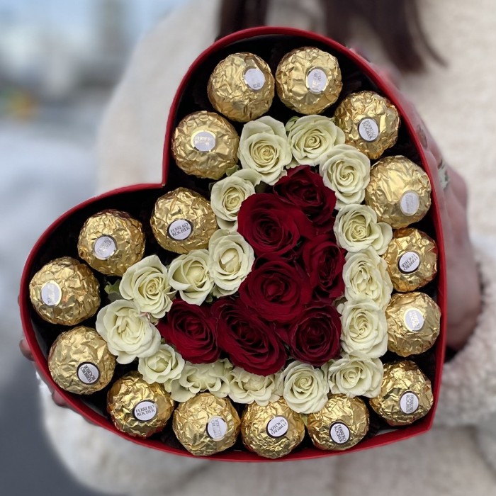 Композиция сладкое сердце