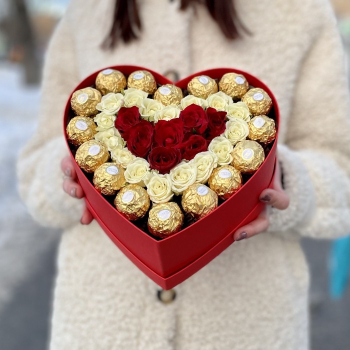 Композиция сладкое сердце