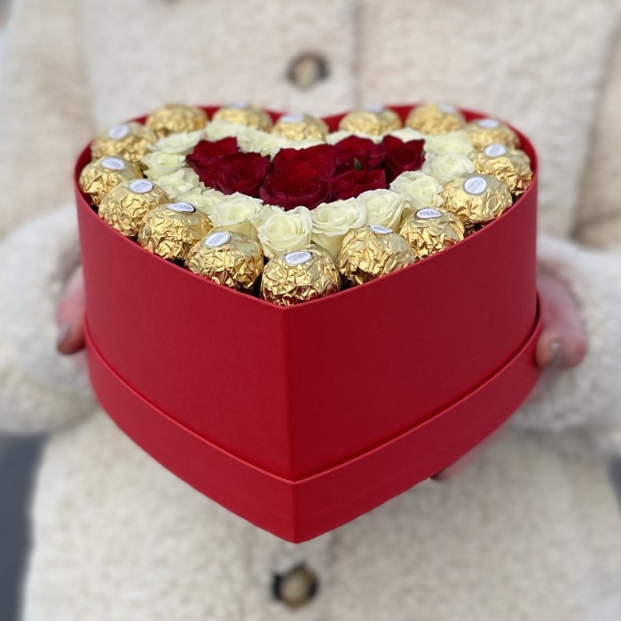 Композиция сладкое сердце