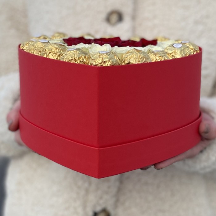 Композиция сладкое сердце