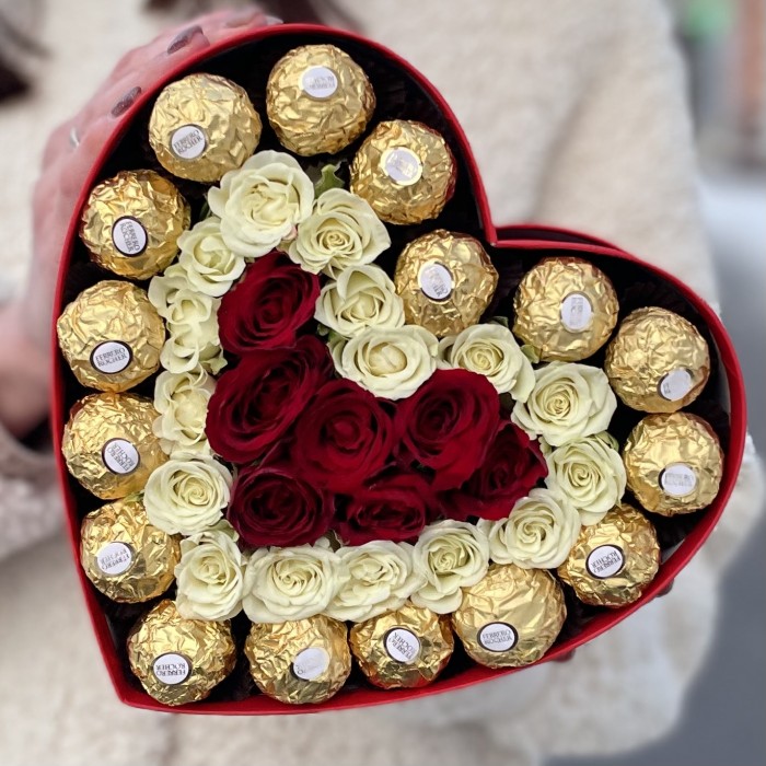 Композиция сладкое сердце