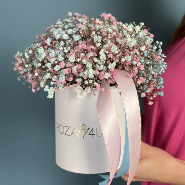 Коробочка нежных гипсофил на Гендер Пати