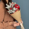 Корпоративный новогодний букет Зимний цветок