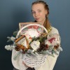 Новогодняя корзина Счастья с предсказанием