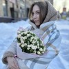 25 кустовых кремовых роз Рослин 40см