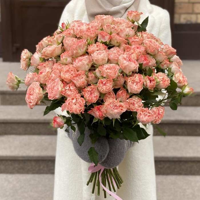 Кустовая пионовидная роза Фаир Флоу