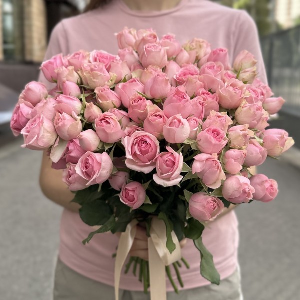 Кустовая роза Динара 50 см