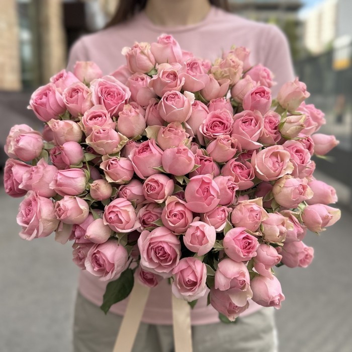 Кустовая роза Динара 50 см