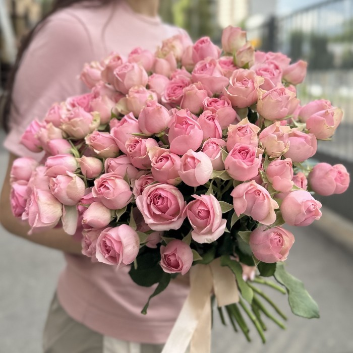 Кустовая роза Динара 50 см