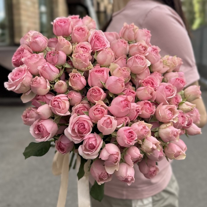 Кустовая роза Динара 50 см