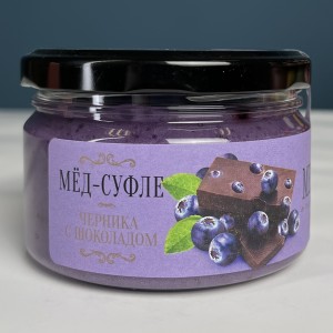 Медовое суфле черника с шоколадом 250 мл