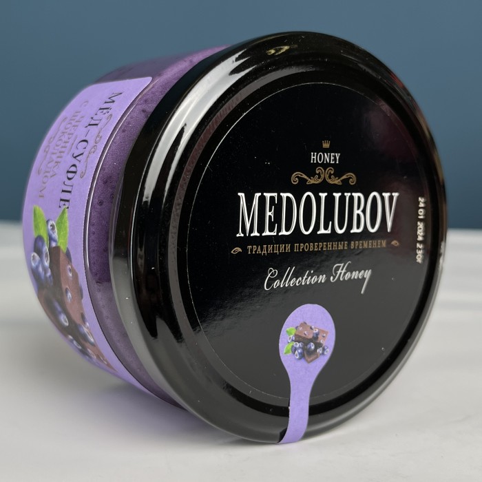 Медовое суфле черника с шоколадом 250 мл