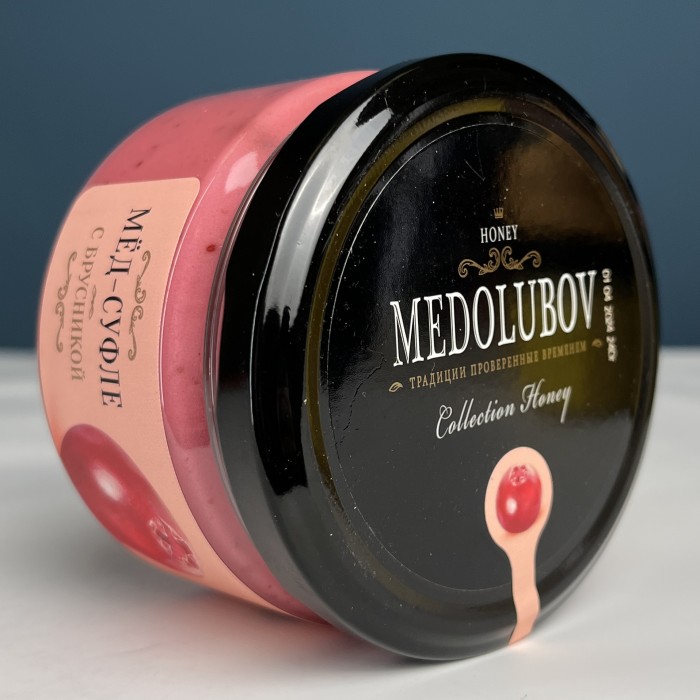 Медовое суфле с Брусникой 250 мл