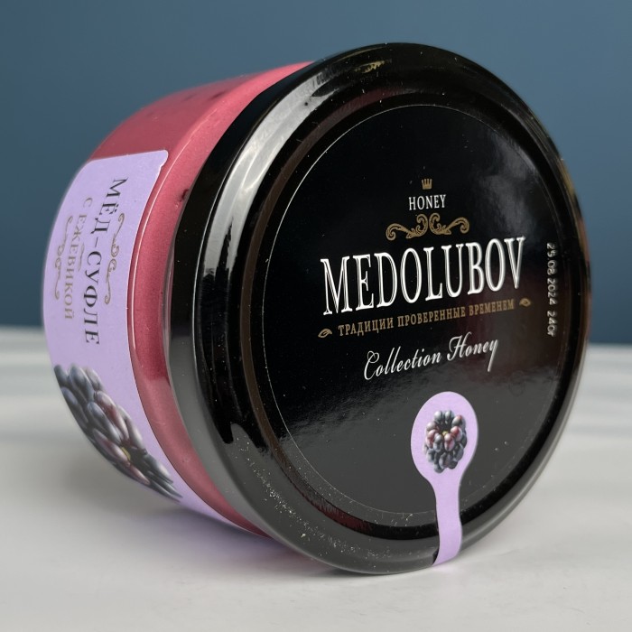 Медовое суфле с ежевикой 250 мл