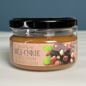 Медовое суфле с фундуком и шоколадом 100 мл