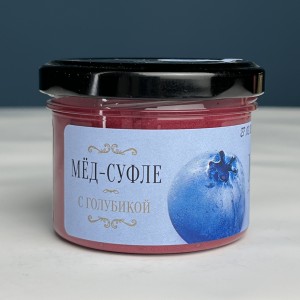 Медовое суфле с голубикой 125 мл