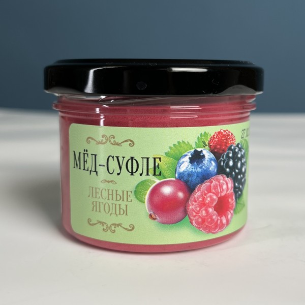 Медовое суфле с лесными ягодами 125 мл