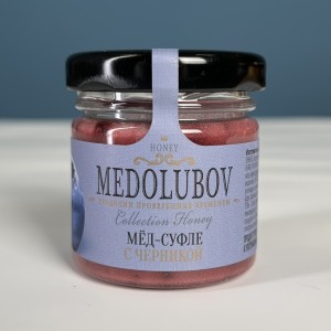 Медовое суфле с черникой