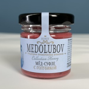 Медовое суфле с голубикой