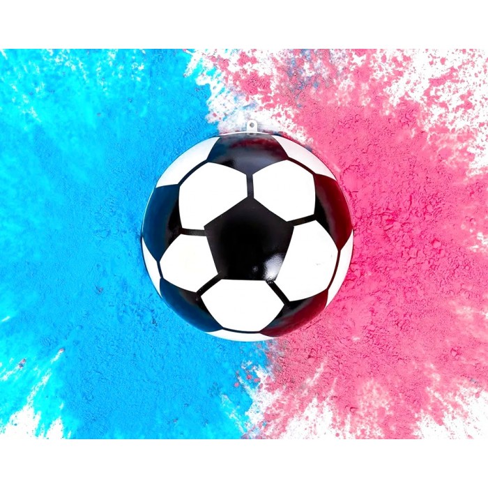 Набор для Гендер Пати Футбольный мяч  с краской Холи