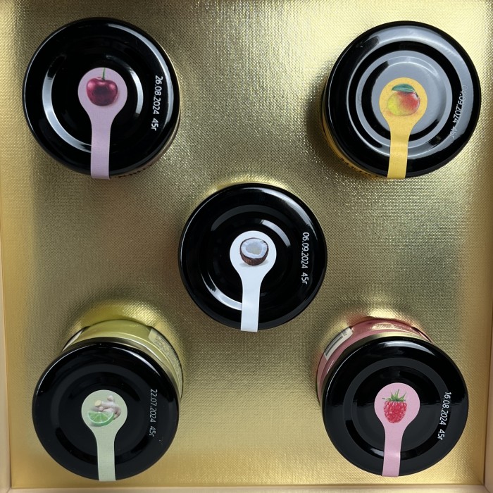 Набор медового суфле в подарочной упаковке 5 шт