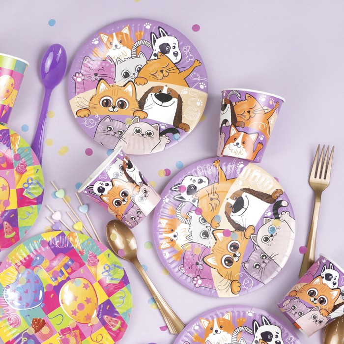 Набор столовых приборов Матовое золото