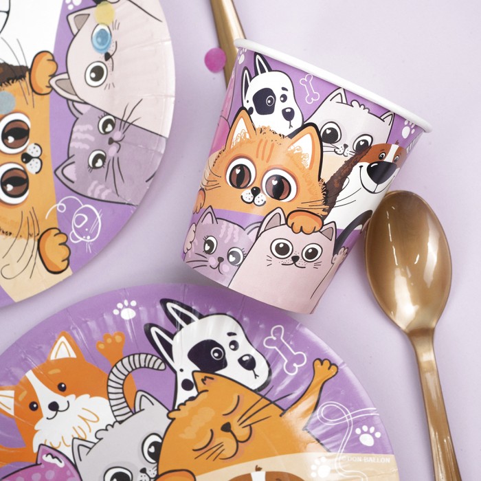 Набор столовых приборов Матовое золото