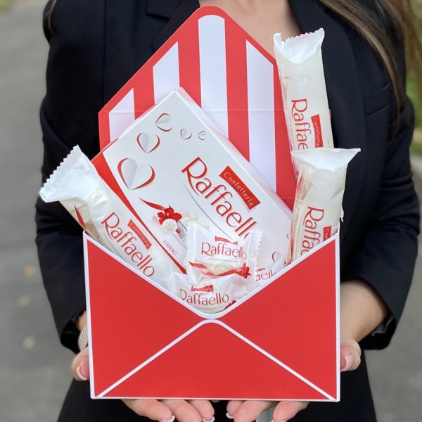 Набор конфет рафаэлло в коробке
