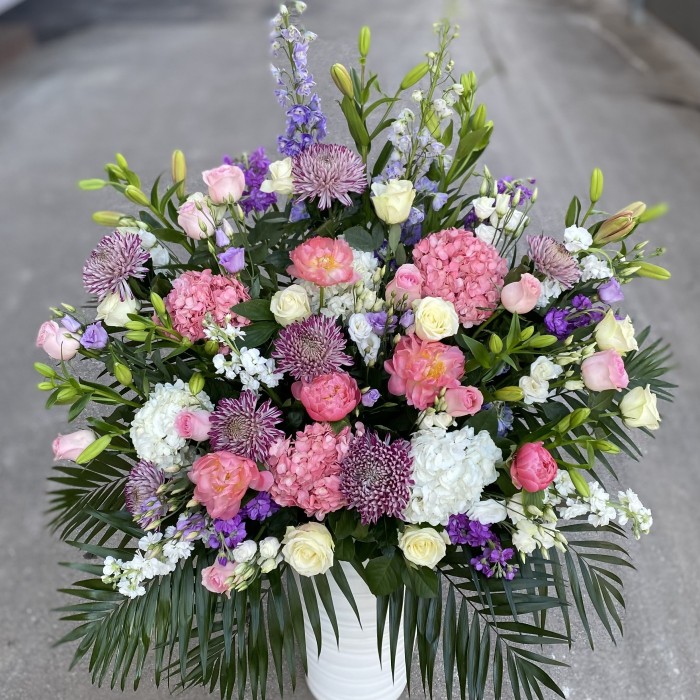 Напольная композиция Коралловый риф