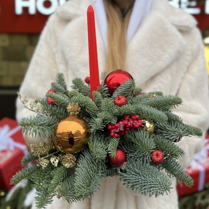 Настольная композиция Морозное Утро