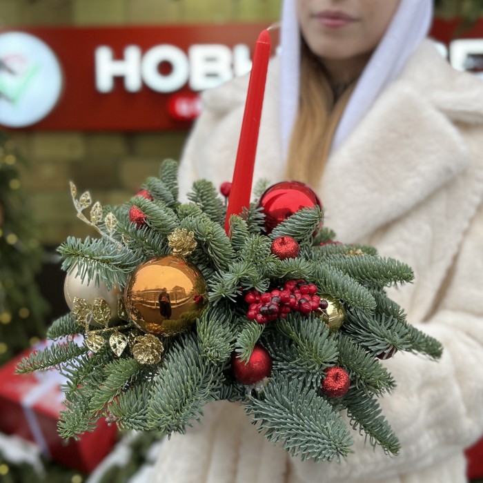 Настольная композиция Морозное Утро