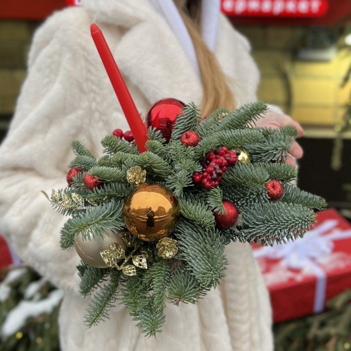 Настольная композиция Морозное Утро