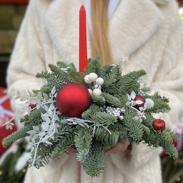 Настольная композиция Зимний Вальс