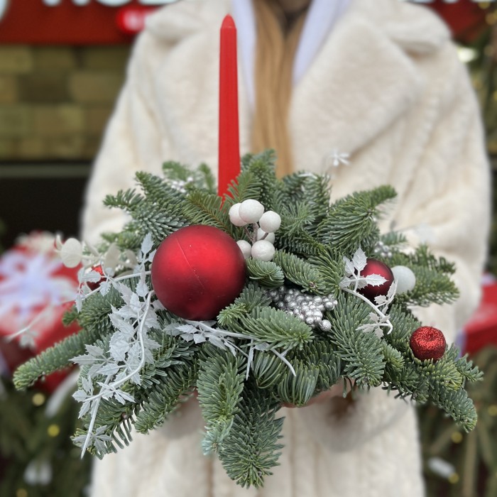 Настольная композиция Зимний Вальс