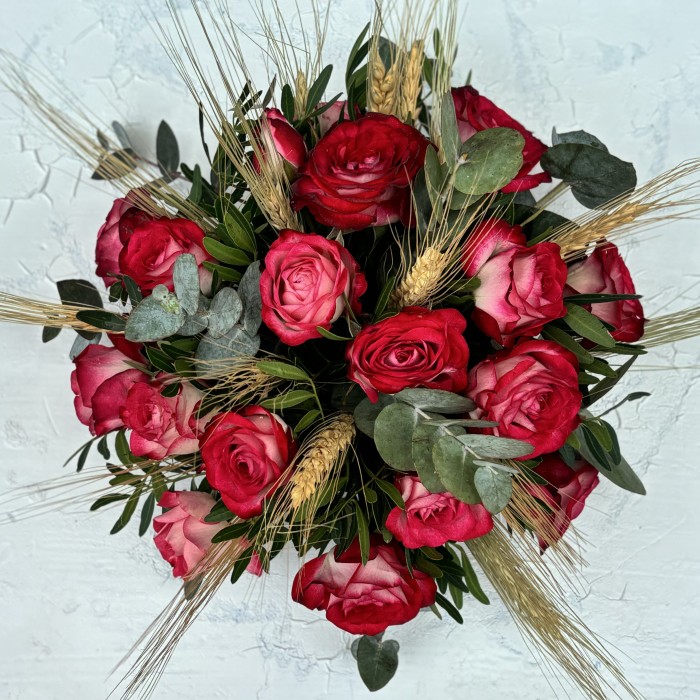 Настольная композиция на президиум Малиновый аромат