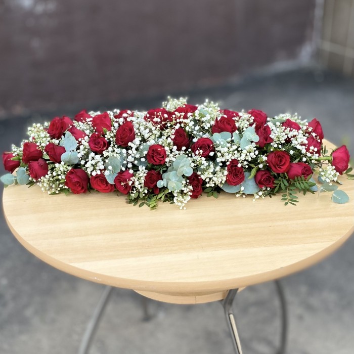 Настольная композиция Красный Шик