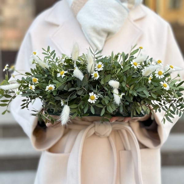 Настольная композиция Ромашковое Поле