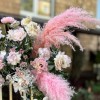 Настольная композиция из цветов Моя Сказка с кортадерией