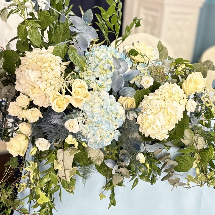 Настольная композиция на президиум Бирюза