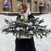 Настольная новогодняя композиция Уютный Вечер