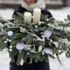 Настольная новогодняя композиция Уютный Вечер
