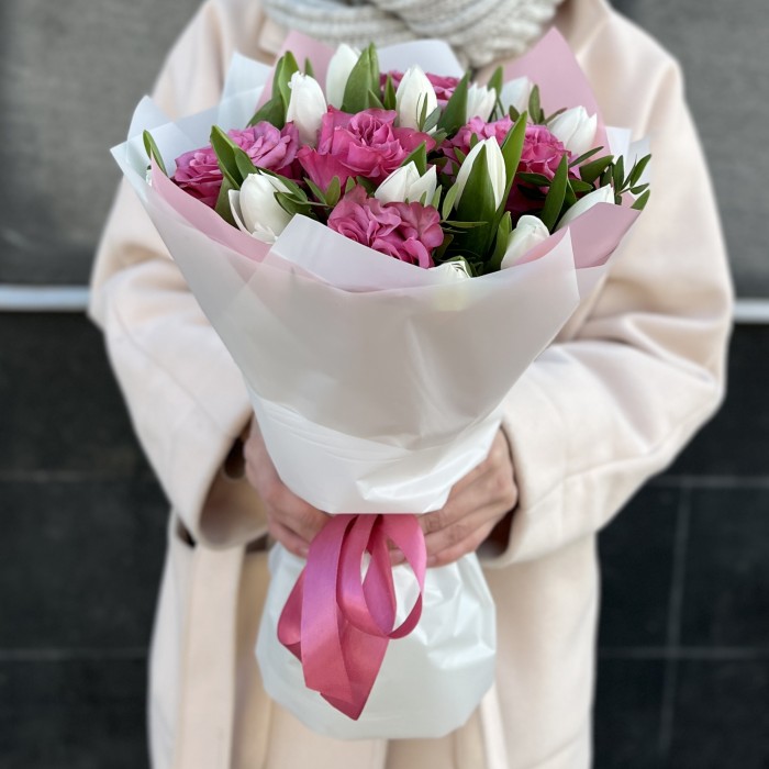 Нежный букет для Мамы