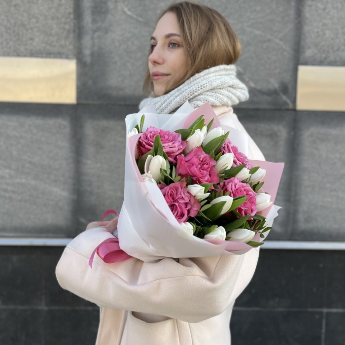 Нежный букет для Мамы