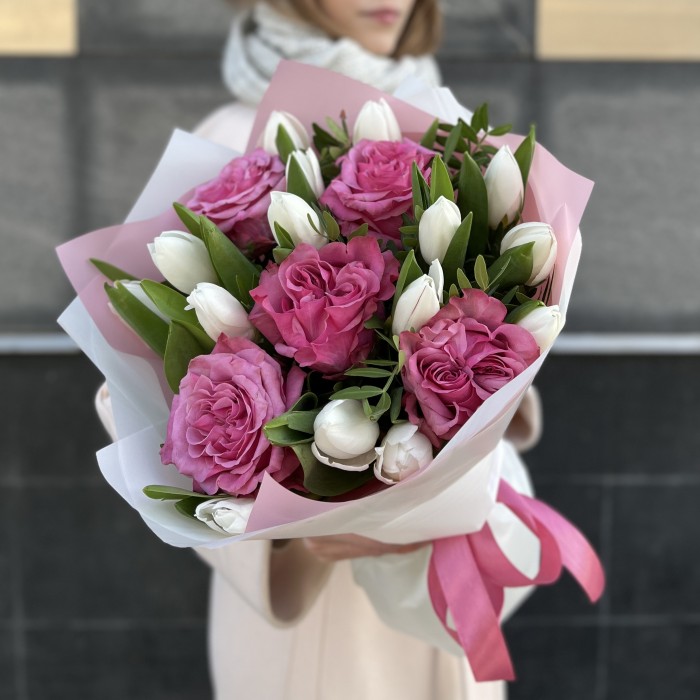 Нежный букет для Мамы