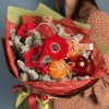 Новогодний букет Подарок Cанты
